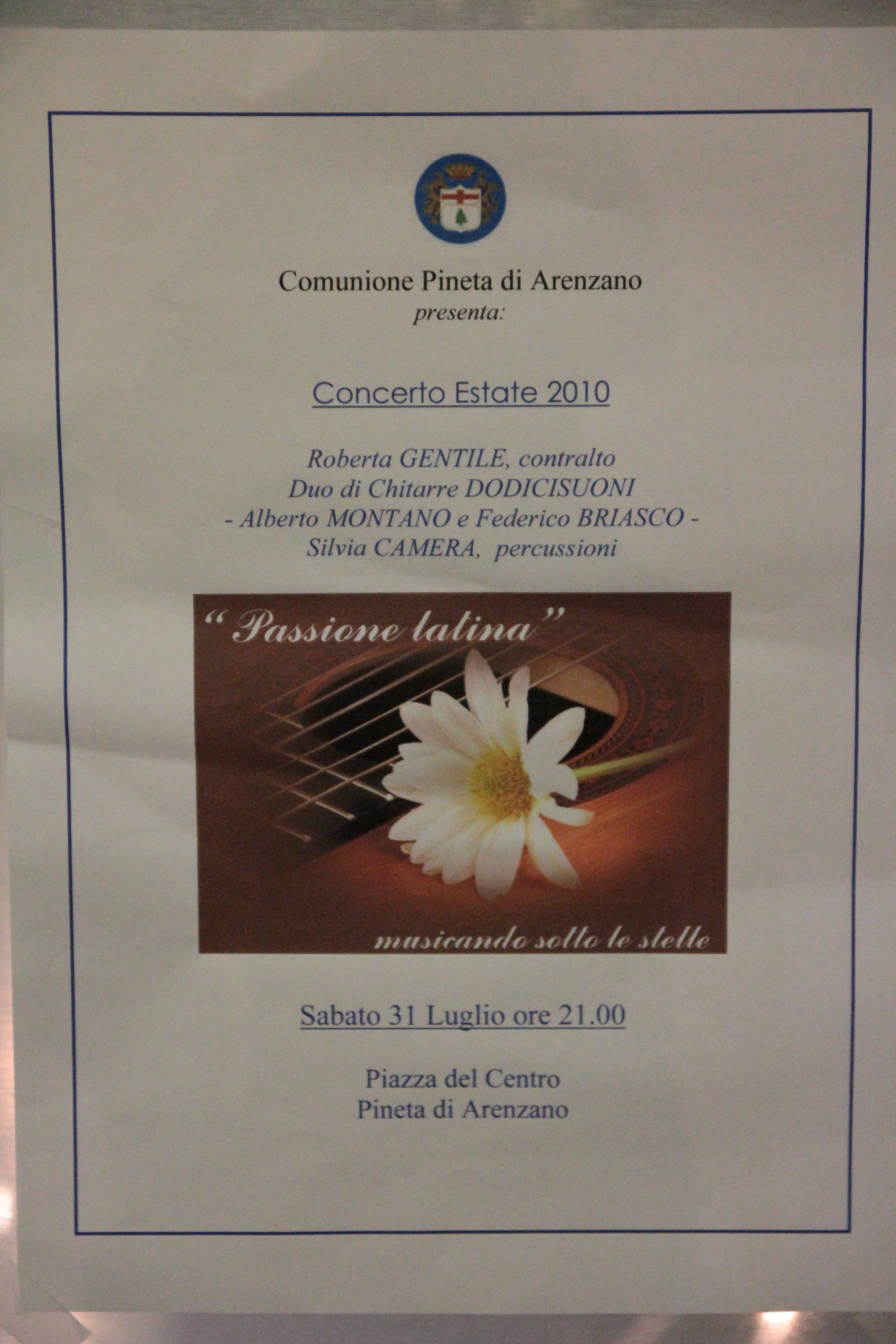 eventi estivi concerto jazz al portichetto